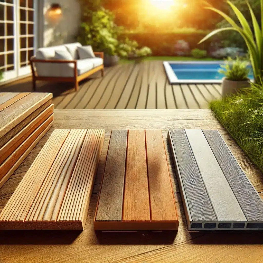 Comparación de materiales para deck en un jardín | Everdeck
