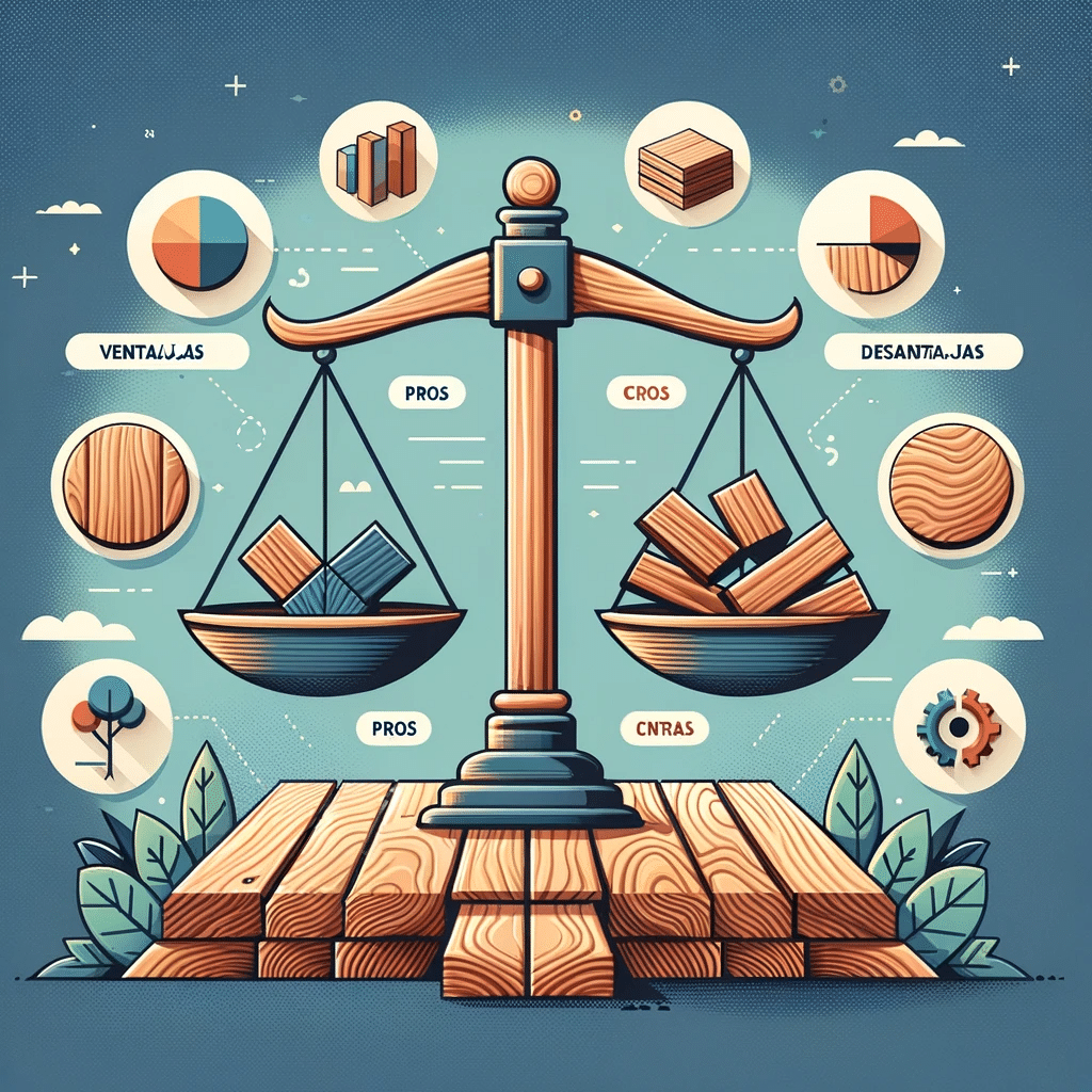 Balanza comparativa de ventajas y desventajas de la madera para suelos de deck. | Everdeck